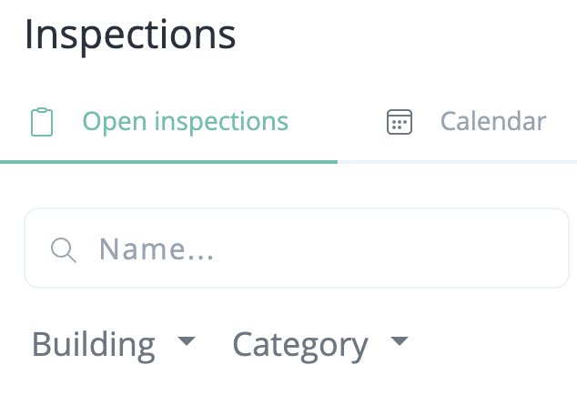 How to View and Complete Open Inspections · figure 1